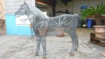 horse sculpture